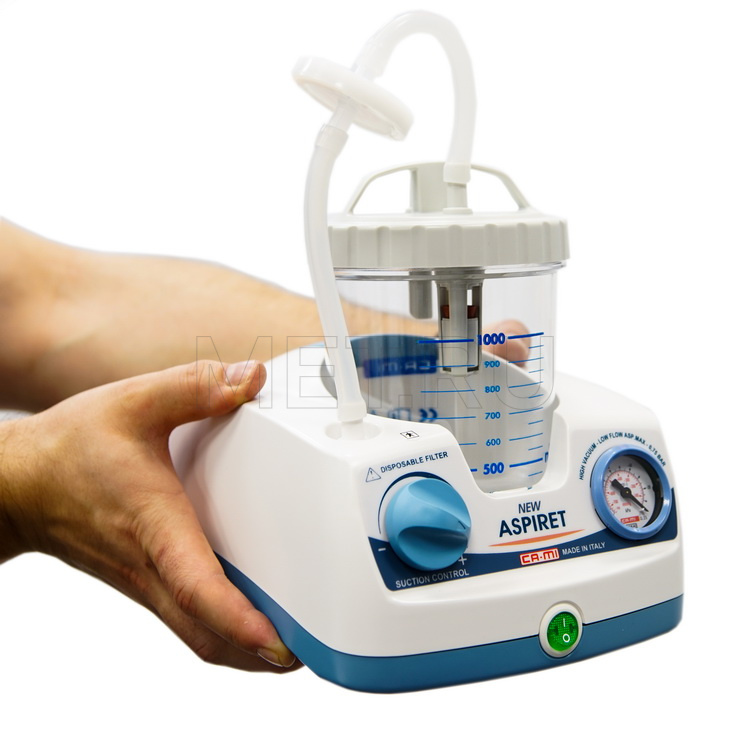 CA-MI NEW ASPIRET Отсасыватель медицинский портативный пр-во Италия от производителя