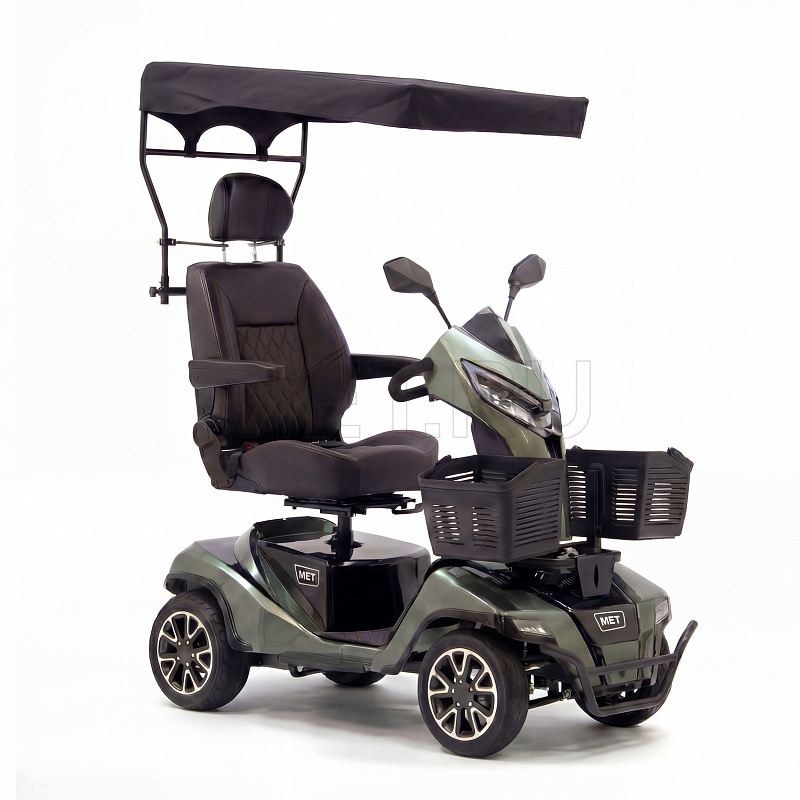 МЕТ EXPLORER GT Электрический скутер для инвалидов и пожилых людей c крышей