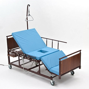 Кровать-кресло с электротуалетом, кардиокреслом, эл. приводы DeWert/Германия,   Внимание !!! выпускается аналог см.арт.1254  по ссылке