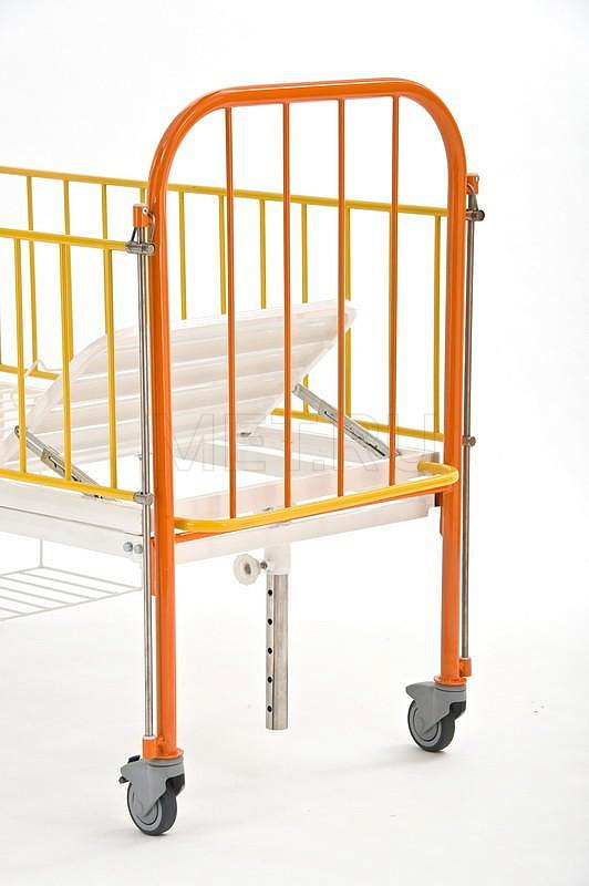 КМФД-7310 Оранж Кровать 2-х секционная детская с регулировкой высоты и наклона ложа MET