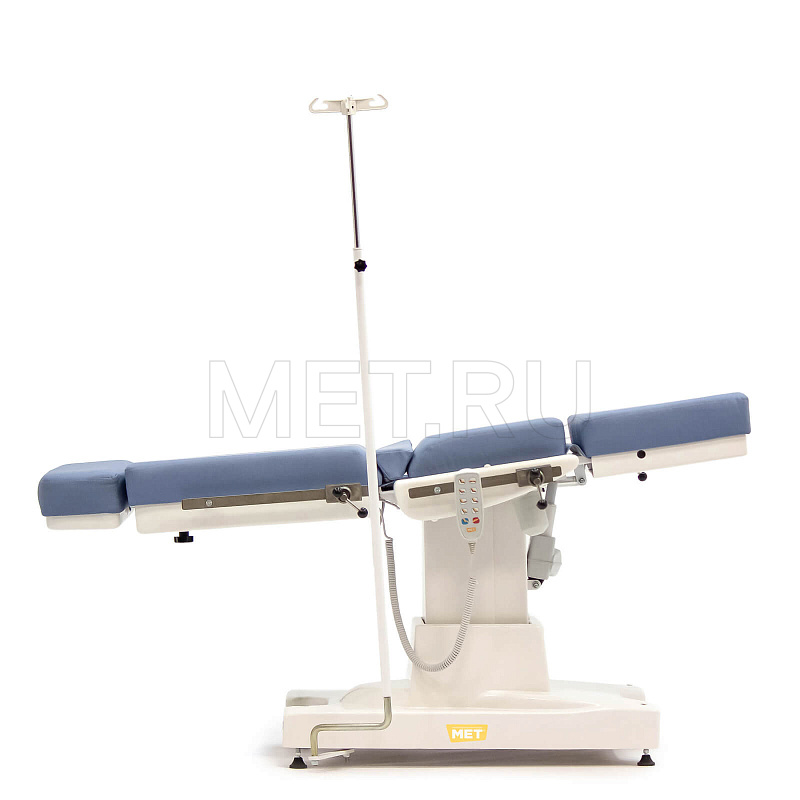 МЕТ GK 05   Универсальное гинекологическое и проктологическое кресло с электроприводом, платформой для аксессуаров и стулом для врача МЕТ