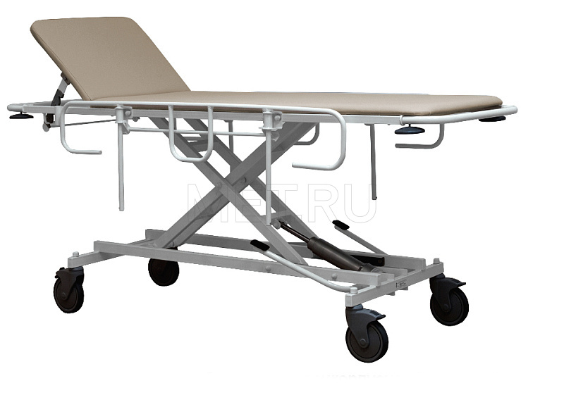 ТПБВ-02 «Д» Тележка для больных c гидроприводной регулировкой высоты MET