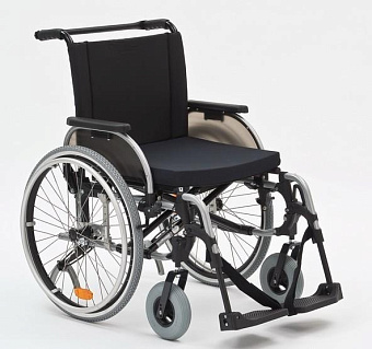 Кресло-коляска для полных, с шириной сиденья 50,5 cм и грузоподъёмностью до 165 кг