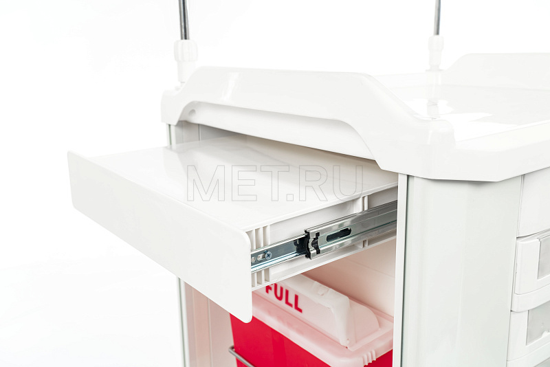 МЕТ PSC-160 Тележка-тумба медицинская универсальная