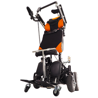 Кресло-коляска с вертикализатором и подъемным сидением