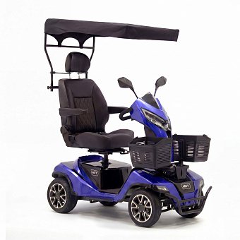 Электрический скутер для инвалидов и пожилых людей c крышей