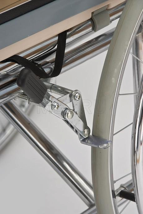 LK 6009-46 Кресло-коляска с высокой спинкой, подголовником и сан.оснащением от производителя