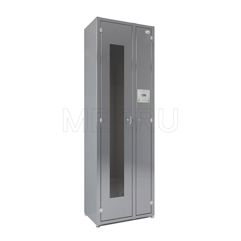 СПДС-2-ШСК (65*45*201) Шкаф для хранения двух эндоскопов, с продувкой и сушкой каналов, нерж.