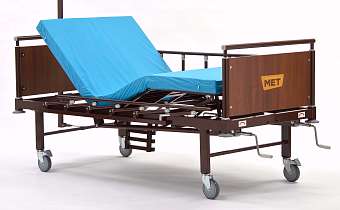 Кровать медицинская функциональная с туалетом и столиком (пр-во Россия)