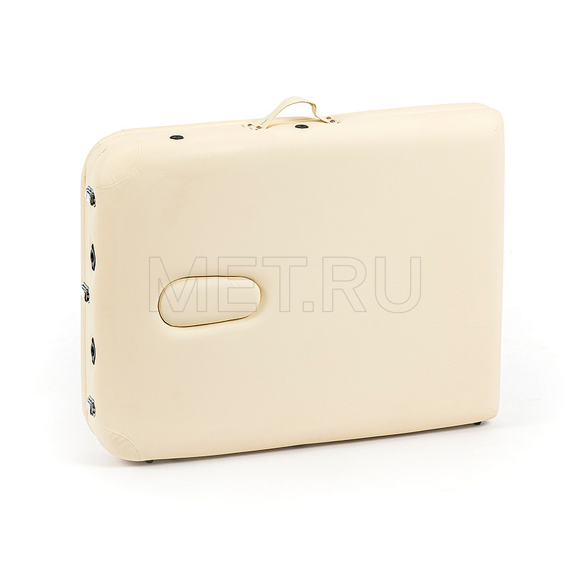 MET Comfort A3 Стол массажный, алюминиевый 3-х секционный, кремовый MET