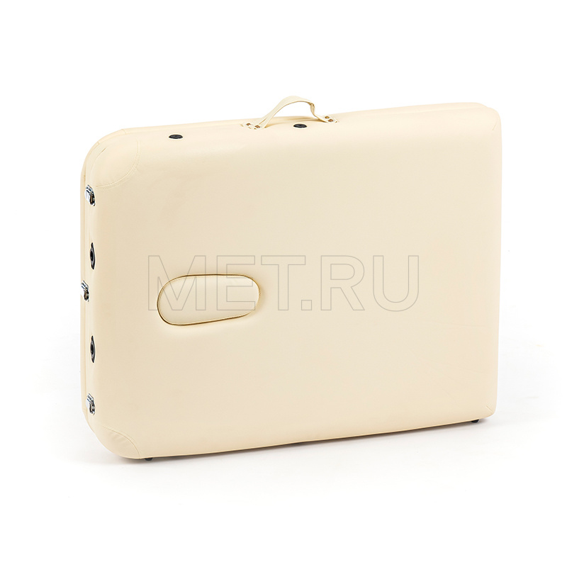 MET Comfort A3 Стол массажный, алюминиевый 3-х секционный, кремовый MET