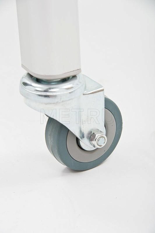 СИЛ.01.00 Стол подкатной, полки-стекло