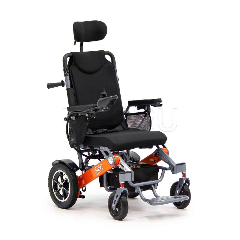 MET COMPACT PLUS Кресло-коляска складная с электроприводом
