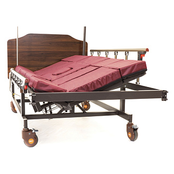 Кровать функциональная медицинская электрическая с полным переворотом, с туалетом