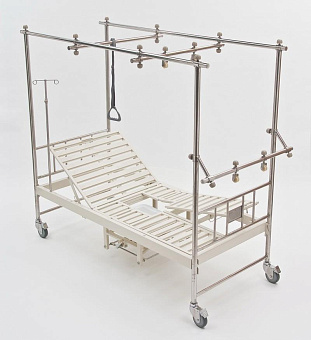 Кровать функциональная с тракционной рамой  и туалетом