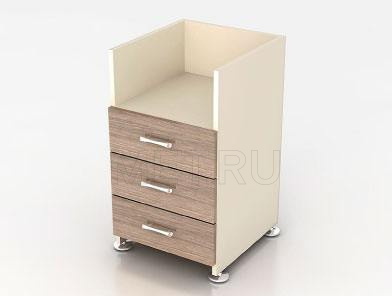 МЕТ Modern М20.4+М36 Каркас приставной тумбы MET