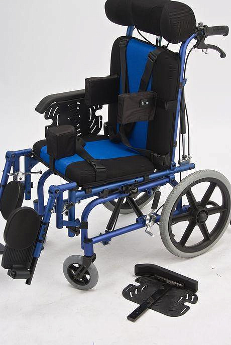 FS 958 LBHP Blue Кресло-каталка для детей с ДЦП МЕТ