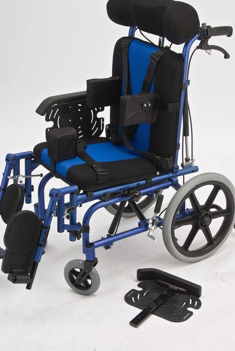 FS 958 LBHP Blue Кресло-каталка для детей с ДЦП МЕТ