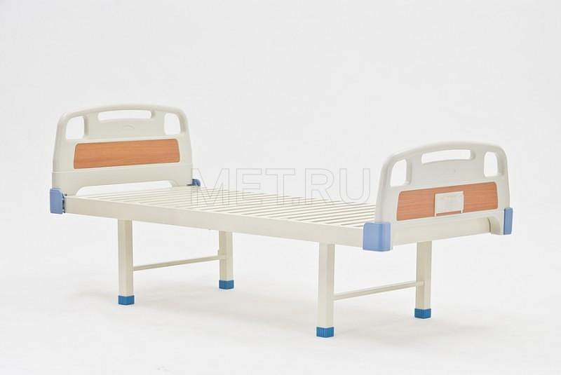 E-18 (Сигма-18) Кровать медицинская с пластиковыми спинками MET