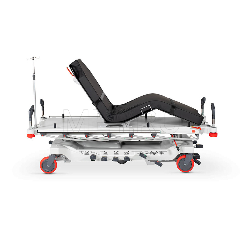 МЕТ ТВ-170 Тележка медицинская для перевозки больных межкорпусная MET