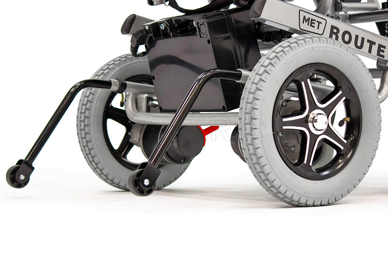 MET ROUTE 14 Алюминиевое кресло-коляска с амортизаторами и электромагнитными тормозами от производителя