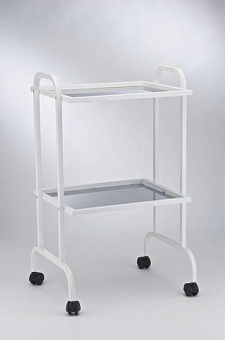 Столик инструментальный двухполочный, полки-нерж.сталь