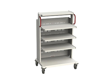 Стойка медицинская для аппаратуры, широкая