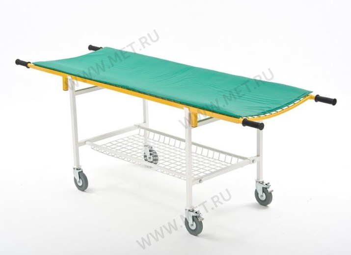 МЕТ ТПБ-01 Тележка для перевозки больных со съёмными носилками (ложе-сетка) от производителя