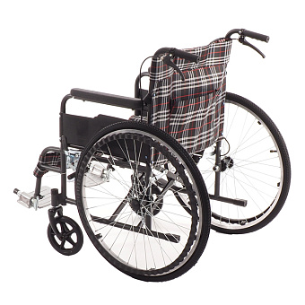 Облегченное кресло-коляска с дышащей тканевой обивкой