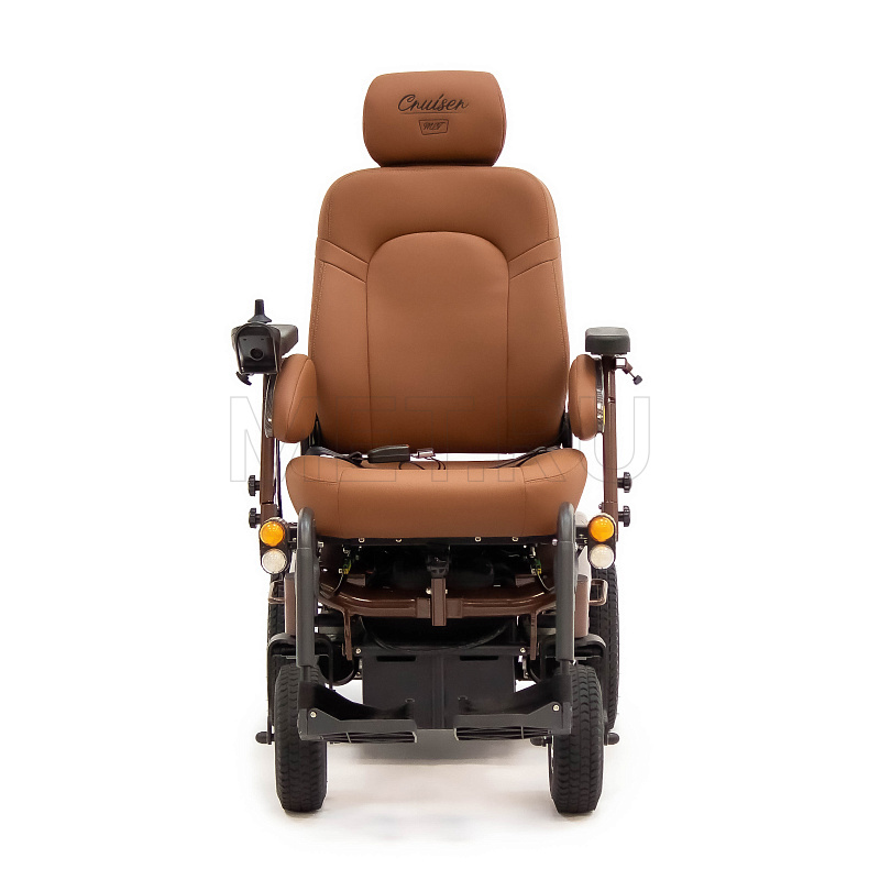 MET CRUISER 21 Кресло-коляска электрическая с сиденьем автомобильного типа коричневого цвета от производителя