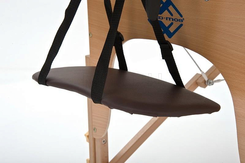 Wendermann Wood 01 (JF-AY01) Массажный складной стол с рамой из бука, коричнево-кремовый