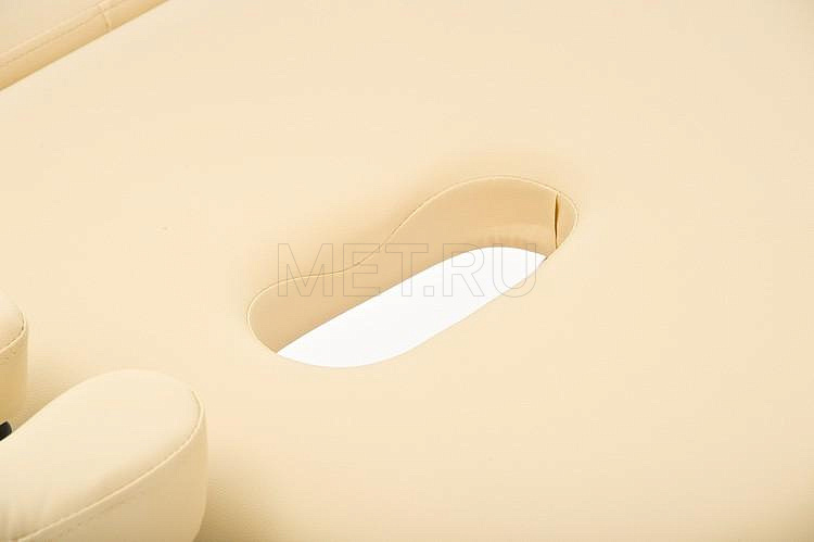 JF-AY 01 Массажный стол переносной трёхсекционный на деревянном каркасе, бежевый