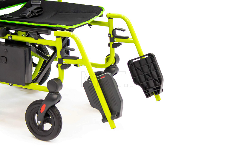 MET COMPACT 15 Суперлегкая электроколяска, складная, с пультом ДУ для сопровождающих лиц МЕТ