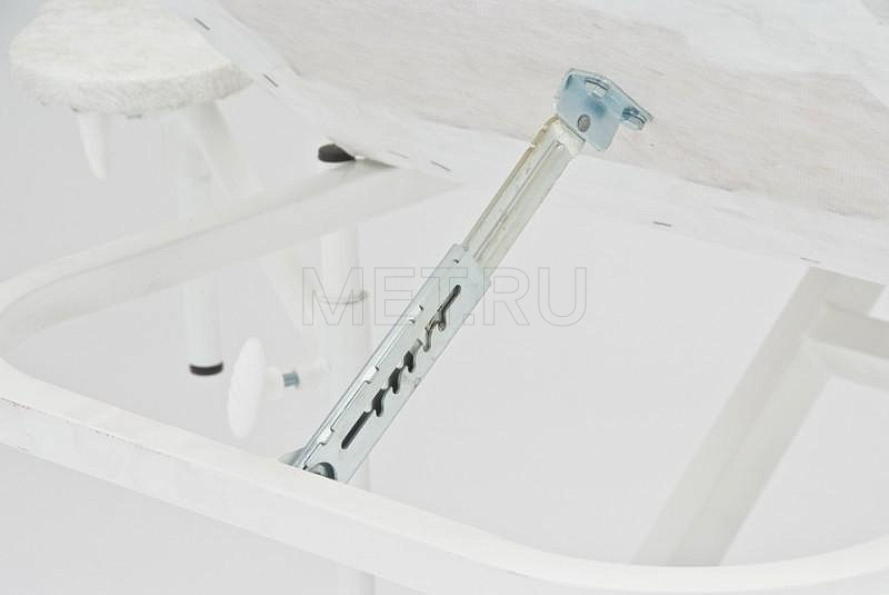 СП.08.00 Стол перевязочный медицинский (цвет белый мрамор)