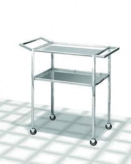 Столик (тележка) для операционного блока из нержавеющей стали