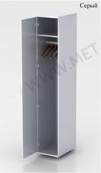 МЕТ Лугано ШМ 52.11 Глубокий узкий шкаф для одежды (370*520*2050) от производителя