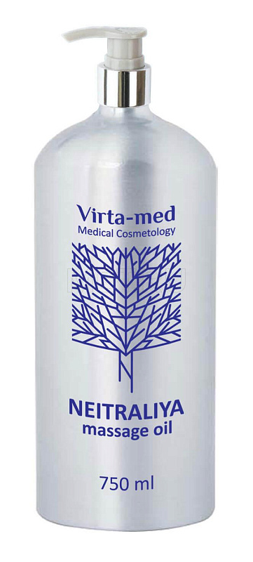 Neitraliya Virta-med Профессиональное массажное масло 750 мл