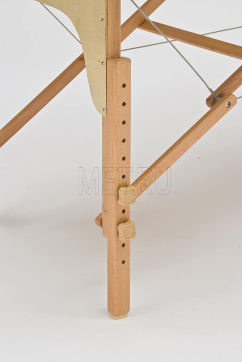 Wendermann Wood 09 кремовый Кушетка массажная складная с усиленной рамой-серия Professional от производителя
