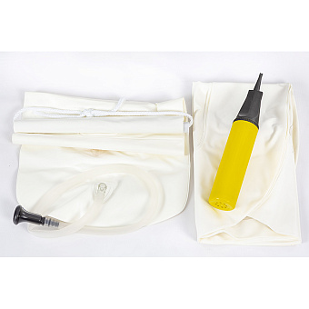 Ванночка для мытья головы надувная с душем и насосом