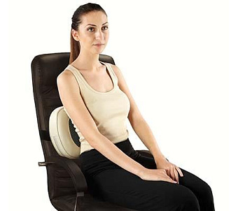 Электрическая массажная подушка с роликами