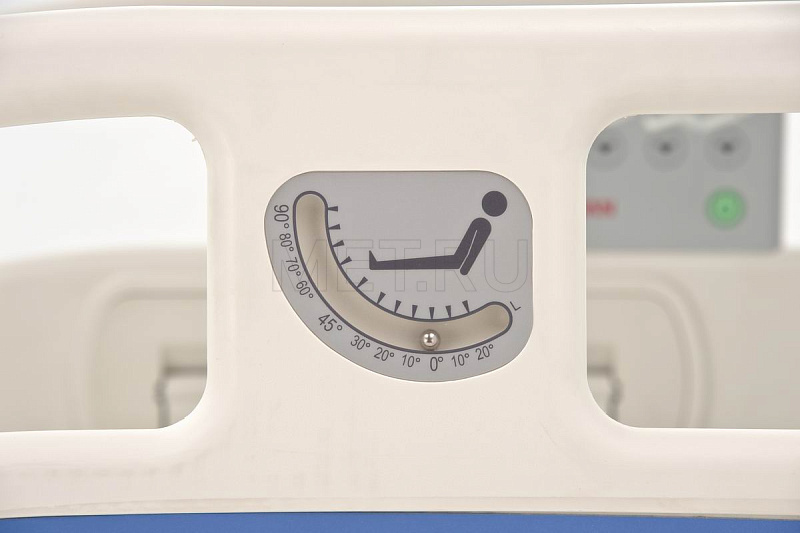 MET TATRA Реанимационная  кровать с ВЕСАМИ на   колоннах- DeWert