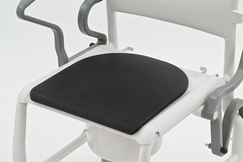 Rebotec Kiel, Германия Туалетный стул с санитарным оснащением, усиленный, серый/серый