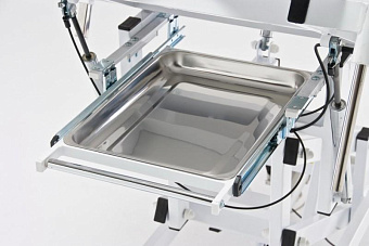 Кресло гинекологическое с регулировкой высоты , на электроприводе, цвет- белый