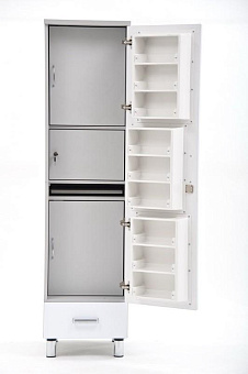 Аптечный шкаф для медикаментов, серия "Бест", трейзер из ЛДСП