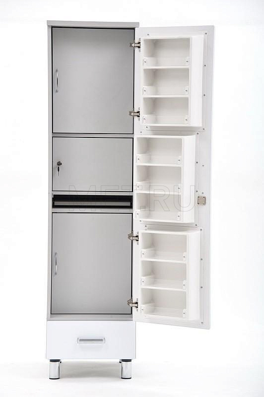 ША.01.01 (430-550-1700) Аптечный шкаф для медикаментов, серия "Бест", трейзер из ЛДСП МЕТ