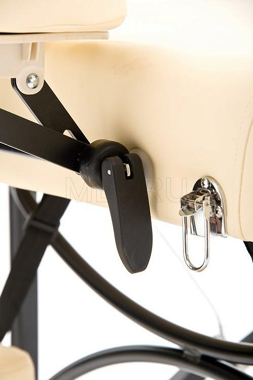 Wendermann Alum 03 Массажный стол 3-секционный,  с подъемным подголовником, кремовый МЕТ