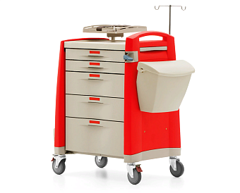 Тележка внутрибольничной скорой помощи