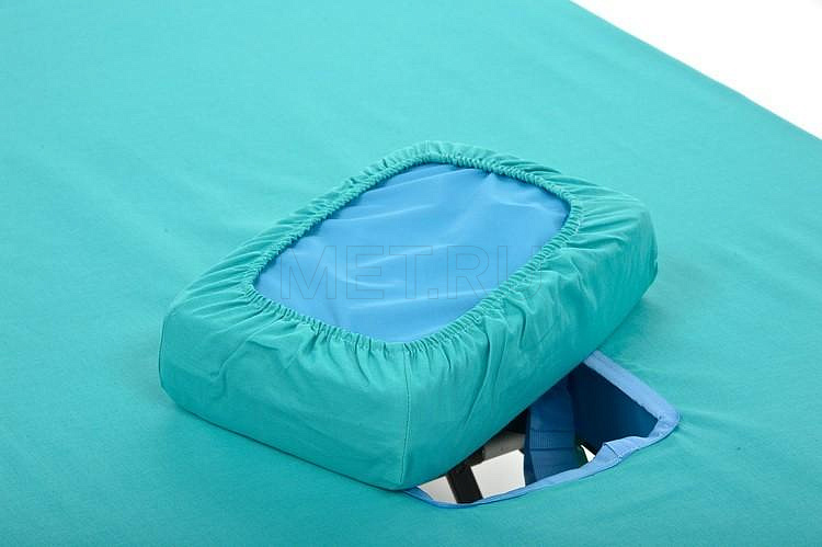 Три комплекта простыней Простыни натяжные двухсоставные к кроватям КМФ (три комплекта) МЕТ