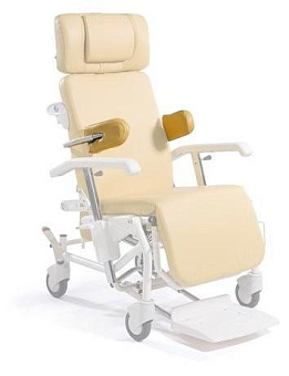 Латеральные фиксаторы желтого цвета для гериатрического кресла Vermeiren Alesia