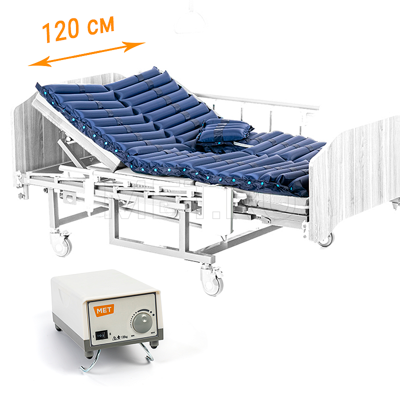 Y MET BASIC-300XL Противопролежневый трубчатый матрас  шириной 1100 мм с отверстием для туалета